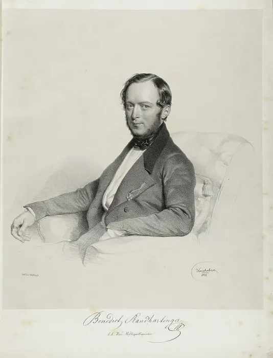 Framed Print : Singer and composer Benedict Randhartinger (1802-1893), 1844. Creator: Kriehuber, Josef (1800-1876) Framed Print : Singer and composer Benedict Randhartinger (1802-1893), 1844. Creator: Kriehuber, Josef (1800-1876)