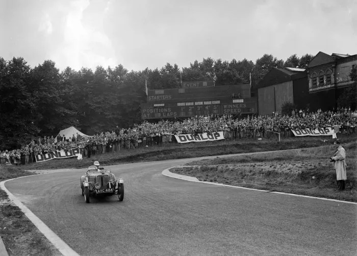 Framed Print : Singer Le Mans of Arthur W Jones racing at Crystal Palace, London, 1939. Artist: Bill Brunell Framed Print : Singer Le Mans of Arthur W Jones racing at Crystal Palace, London, 1939. Artist: Bill Brunell