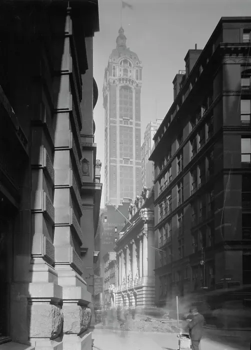 Framed Print : Singer Tower (Building), N.Y. 1910. Creator: William H. Jackson Framed Print : Singer Tower (Building), N.Y. 1910. Creator: William H. Jackson