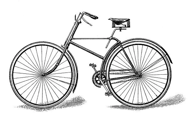 Singers special safety bicycle, c1886 (1890)