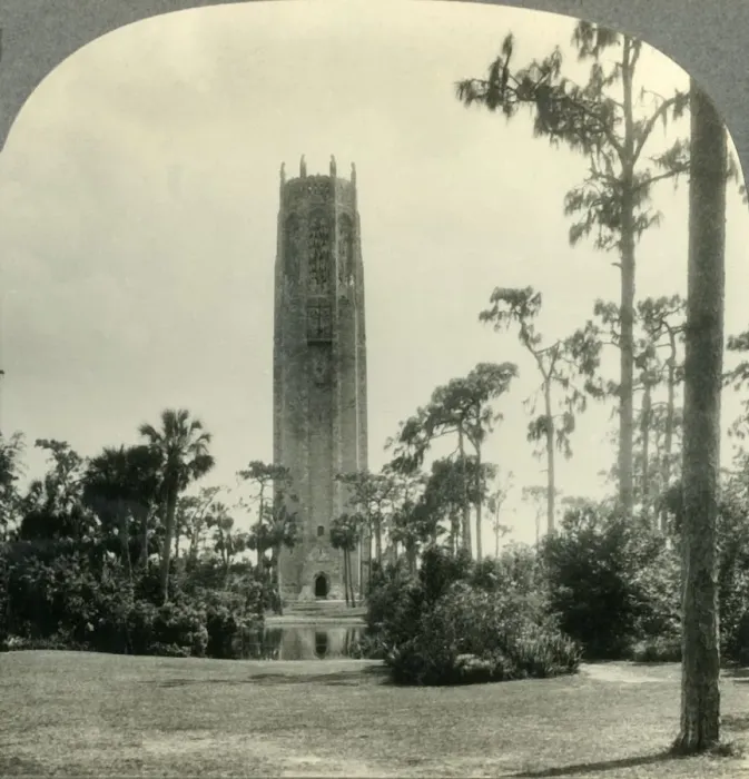 Framed Print : The Singing Tower, The Taj Mahal of America, Mountain Lake, Florida, c1930s Framed Print : The Singing Tower, The Taj Mahal of America, Mountain Lake, Florida, c1930s