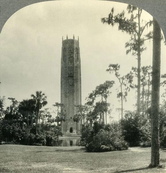The Singing Tower, The Taj Mahal of America, Mountain Lake, Florida, c1930s