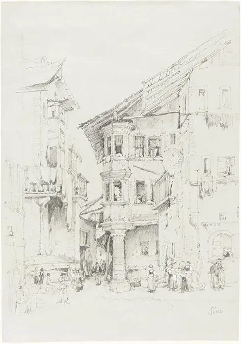 Framed Print : Sion, c. 1830. Creator: Samuel Prout Framed Print : Sion, c. 1830. Creator: Samuel Prout