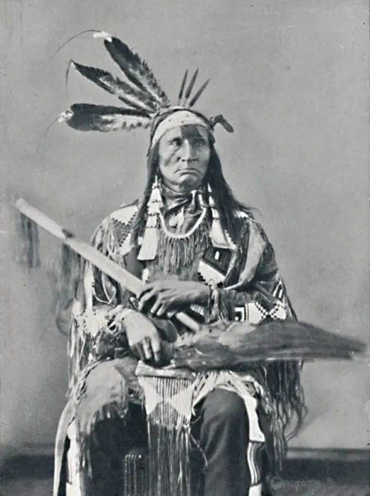 Framed Print : A Sioux chief, 1912. Artist: Robert Wilson Shufeldt Framed Print : A Sioux chief, 1912. Artist: Robert Wilson Shufeldt