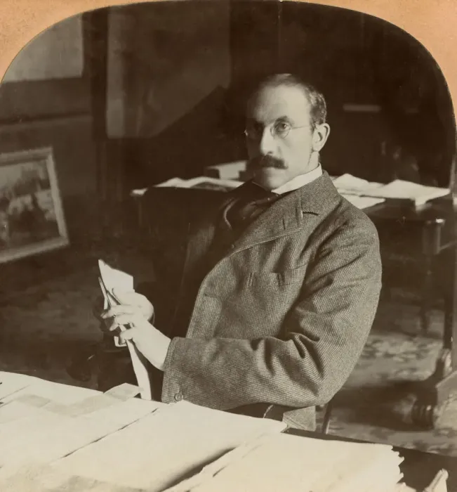 Framed Print : Sir Alfred Milner, British statesman, 1900. Artist: Keystone View Company Framed Print : Sir Alfred Milner, British statesman, 1900. Artist: Keystone View Company