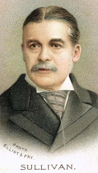 Sir Arthur Seymour Sullivan (1842-1900), English composer, 1912