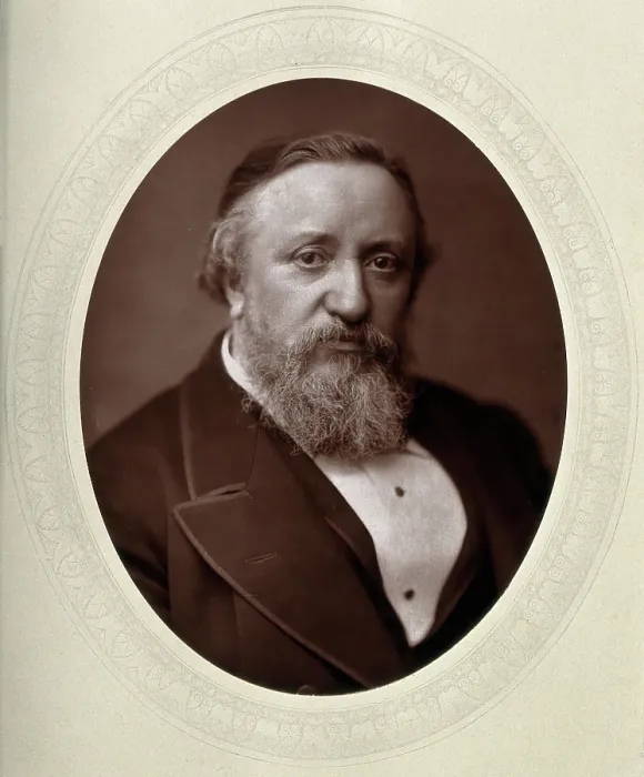 Framed Print : Sir Benjamin Ward Richardson. Creator: Lock & Whitfield Framed Print : Sir Benjamin Ward Richardson. Creator: Lock & Whitfield