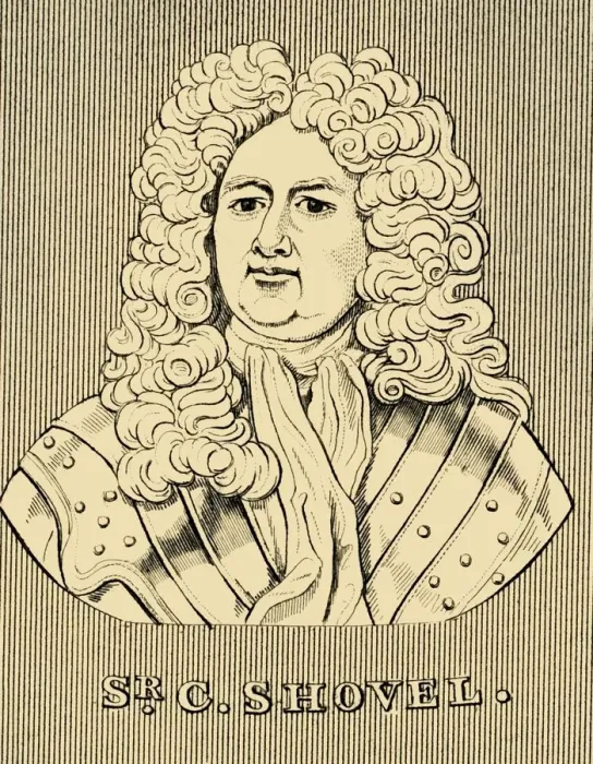 Framed Print : Sir C. Shovel, (c1650-1707), 1830. Creator: Unknown Framed Print : Sir C. Shovel, (c1650-1707), 1830. Creator: Unknown