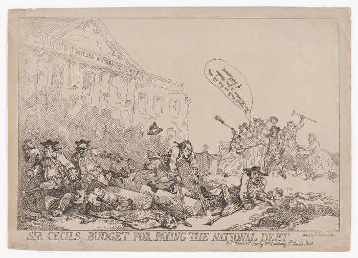 Framed Print : Sir Cecils Budget For Paying The National Debt, March 30, 1784. March 30, 1784 Framed Print : Sir Cecils Budget For Paying The National Debt, March 30, 1784. March 30, 1784