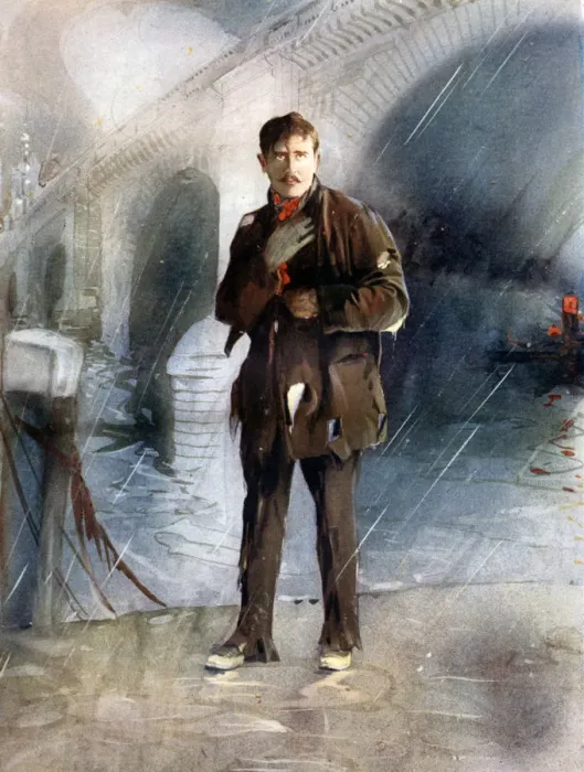 Framed Print : Sir Charles Henry Hawtrey in A Message from Mars, c1902. Artist: Ellis & Walery Framed Print : Sir Charles Henry Hawtrey in A Message from Mars, c1902. Artist: Ellis & Walery