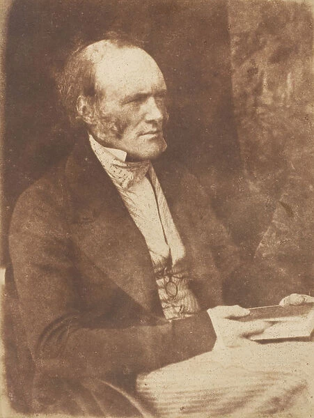 Sir Charles Lyell - Geologist, 1843-47. Creators: David Octavius Hill, Robert Adamson