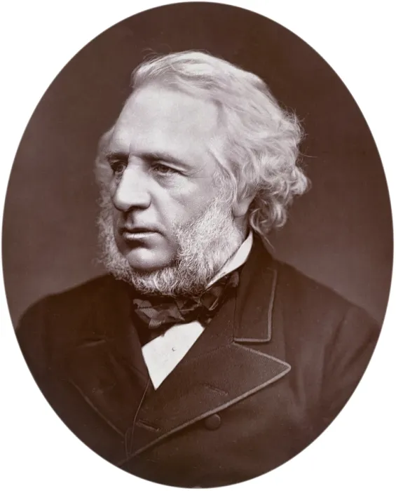Framed Print : Sir Charles Reed, chairman of the London School Board, 1880. Creator: Lock & Whitfield Framed Print : Sir Charles Reed, chairman of the London School Board, 1880. Creator: Lock & Whitfield