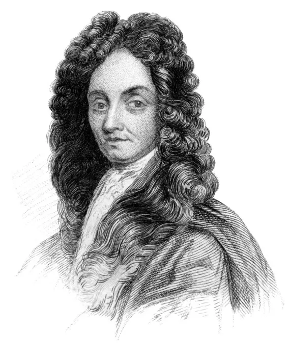Framed Print : Sir Christopher Wren, English architect, designer, astronomer and geometrician, (c1850) Framed Print : Sir Christopher Wren, English architect, designer, astronomer and geometrician, (c1850)