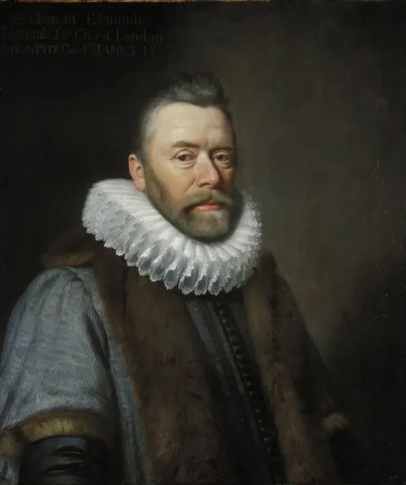 Framed Print : Sir Clement Edmondes, 17th century. Artist Framed Print : Sir Clement Edmondes, 17th century. Artist