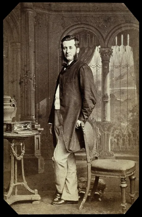 Framed Print : Sir Clements Robert Markham. Creator: Unknown Framed Print : Sir Clements Robert Markham. Creator: Unknown
