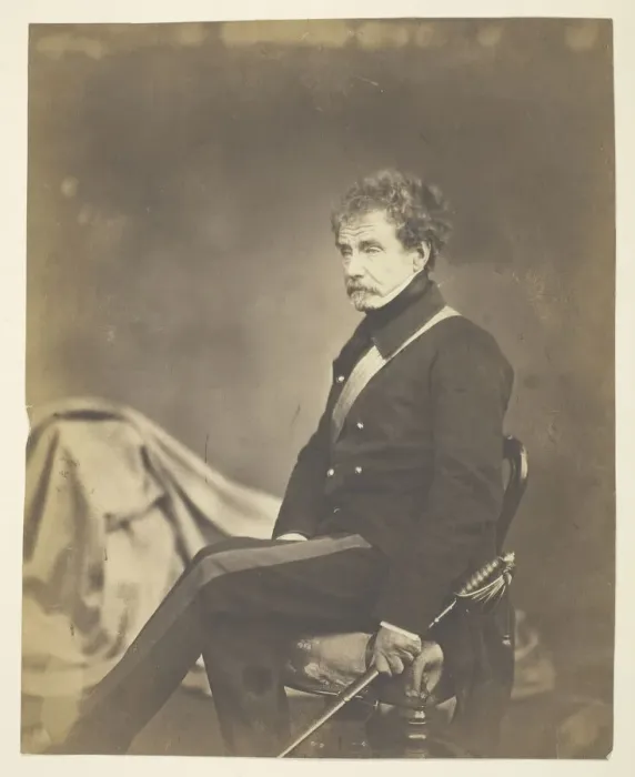 Framed Print : Sir Colin Campbell Lord Clyde (1792-1863), Field Marshal; At the Crimea, 1855 Framed Print : Sir Colin Campbell Lord Clyde (1792-1863), Field Marshal; At the Crimea, 1855