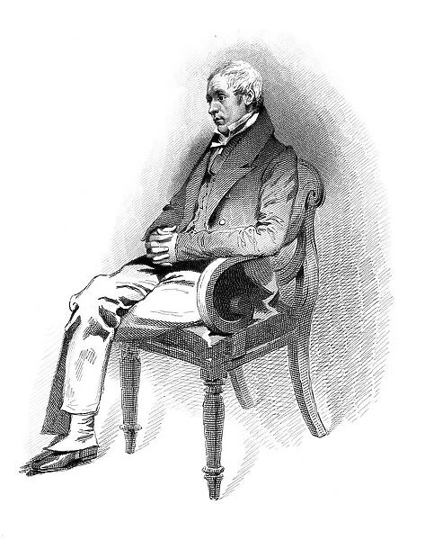 Sir David Brewster, 19th century Scottish scientist, inventor and writer. Artist: Alfred Croquis