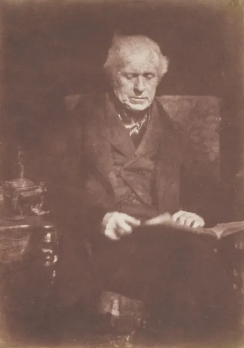 Framed Print : Sir David Brewster, ca. 1844. Creators: David Octavius Hill, Robert Adamson Framed Print : Sir David Brewster, ca. 1844. Creators: David Octavius Hill, Robert Adamson