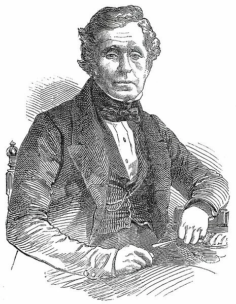 Sir David Brewster, K.G. President of the British Association, 1850. Creator: Unknown