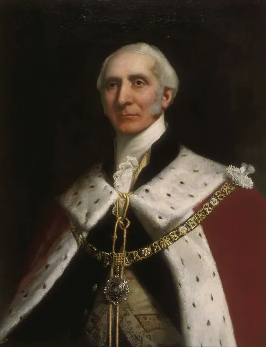 Framed Print : Sir David Salomans. c1856. Artist: Solomon Alexander Hart Framed Print : Sir David Salomans. c1856. Artist: Solomon Alexander Hart