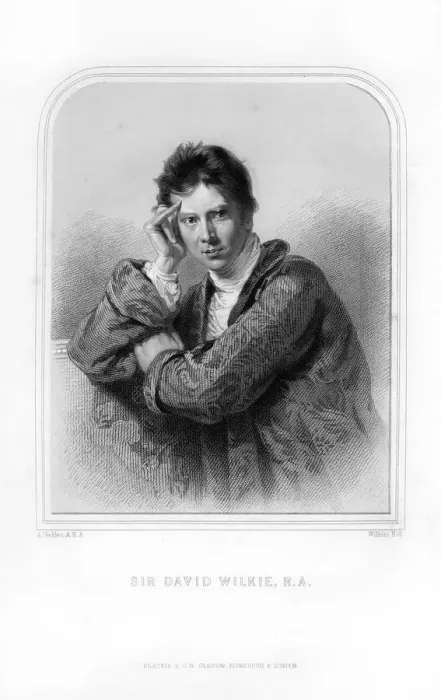 Framed Print : Sir David Wilkie, Scottish painter, (1870). Artist: William Holl Framed Print : Sir David Wilkie, Scottish painter, (1870). Artist: William Holl