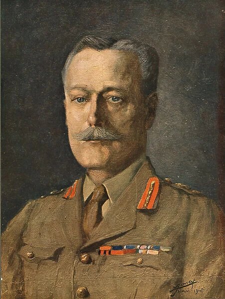 'Sir Douglas Haig, commandant en chef des armees Britanniques en France, 1916. Creator: Unknown