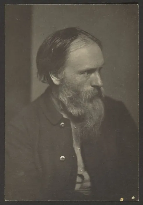 Framed Print : Sir E. Burne-Jones, about 1880-1890. Creator: Frederick Hollyer Framed Print : Sir E. Burne-Jones, about 1880-1890. Creator: Frederick Hollyer