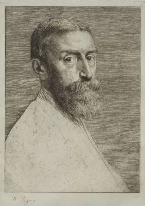 Framed Print : Sir E. J. Poynter. Creator: Alphonse Legros (French, 1837-1911) Framed Print : Sir E. J. Poynter. Creator: Alphonse Legros (French, 1837-1911)