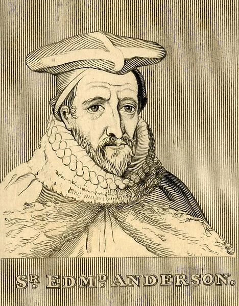 Sir Edmund Anderson, (1530-1605), 1830. Creator: Unknown