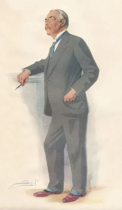 Framed Print : Sir Edmund Gosse, 1927. Artist: Sir Leslie Matthew Ward Framed Print : Sir Edmund Gosse, 1927. Artist: Sir Leslie Matthew Ward