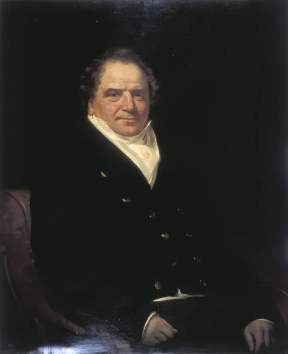 Framed Print : Sir Edward Banks, 1829. Artist: William Patten Framed Print : Sir Edward Banks, 1829. Artist: William Patten