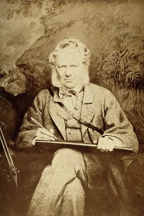 Framed Print : Sir Edwin Landseer, late 19th century. Creator: John & Charles Watkins Framed Print : Sir Edwin Landseer, late 19th century. Creator: John & Charles Watkins