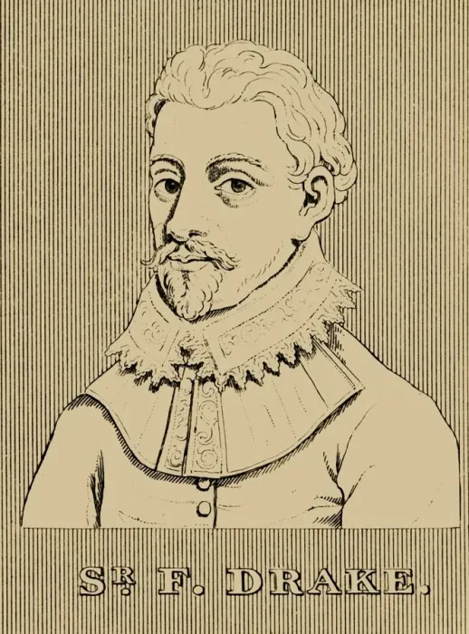 Framed Print : Sir Francis Drake, (c1540-1596), 1830. Creator: Unknown