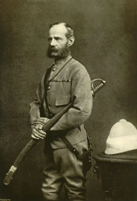Framed Print : Sir Frederick S. Roberts, 1880, (1901). Creator: Maull & Fox Framed Print : Sir Frederick S. Roberts, 1880, (1901). Creator: Maull & Fox