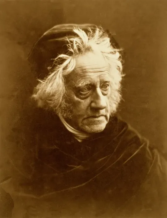Framed Print : Sir Frederick William Herschel (1738 - 1822), pub. 1867. Creator: Julia Margaret Cameron Framed Print : Sir Frederick William Herschel (1738 - 1822), pub. 1867. Creator: Julia Margaret Cameron
