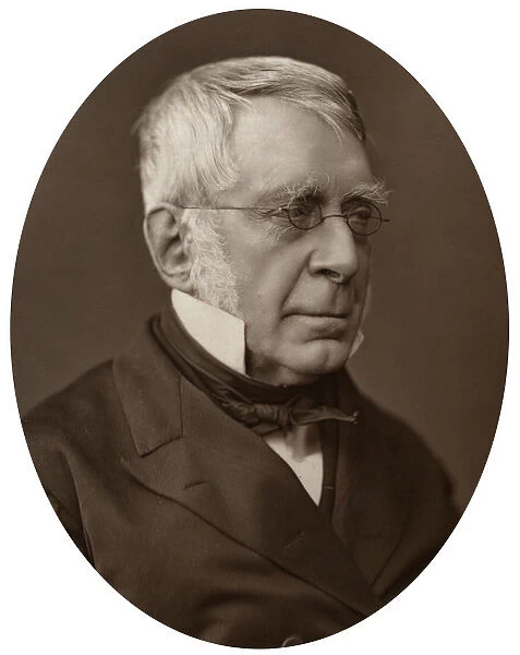 Sir George Biddell Airy, KCB, FRS, Astronomer Royal, 1877. Artist: Lock & Whitfield