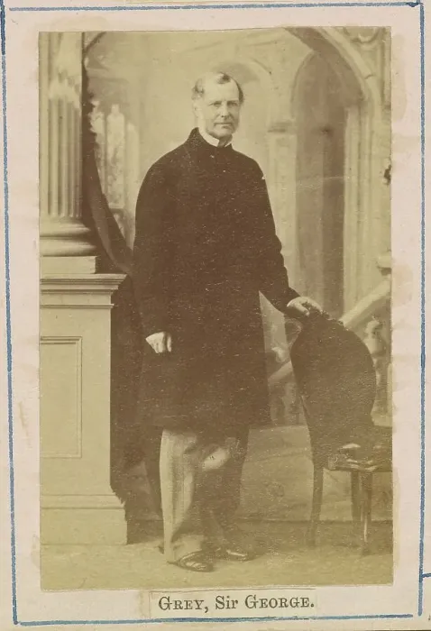 Framed Print : Sir George Grey, 2nd Baronet, about 1860-1862. Creator: Caldesi, Blanford & Co Framed Print : Sir George Grey, 2nd Baronet, about 1860-1862. Creator: Caldesi, Blanford & Co