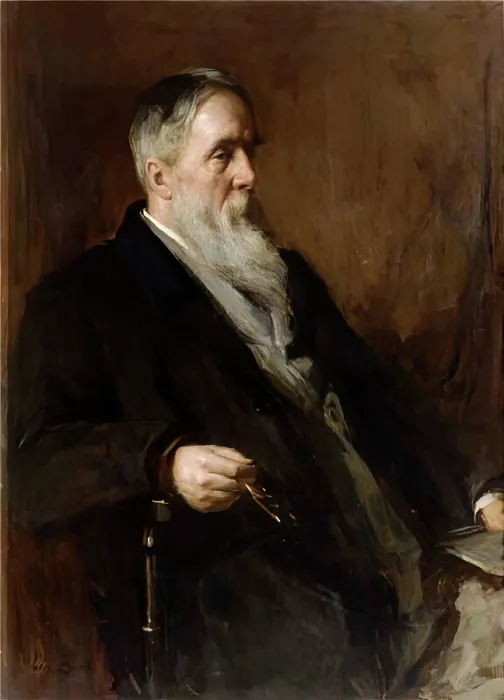 Framed Print : Sir George Reid PRSA. Creator: John Bowie Framed Print : Sir George Reid PRSA. Creator: John Bowie