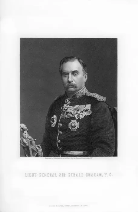 Framed Print : Sir Gerald Graham, British Lieutenant-General, 1893. Artist: E Stodart Framed Print : Sir Gerald Graham, British Lieutenant-General, 1893. Artist: E Stodart