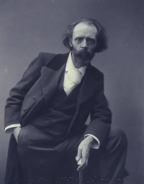 Framed Print : Sir Hall Caine, three-quarter length portrait, facing front, c1895. Creator: Clayton Stone Harris Framed Print : Sir Hall Caine, three-quarter length portrait, facing front, c1895. Creator: Clayton Stone Harris