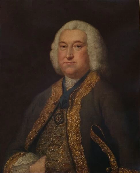 Sir Henry Bellenden, 1761, (1935). Artist: Thomas Hudson