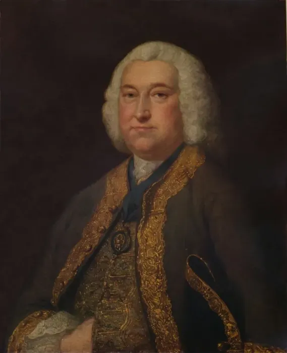 Framed Print : Sir Henry Bellenden, 1761, (1935). Artist: Thomas Hudson Framed Print : Sir Henry Bellenden, 1761, (1935). Artist: Thomas Hudson