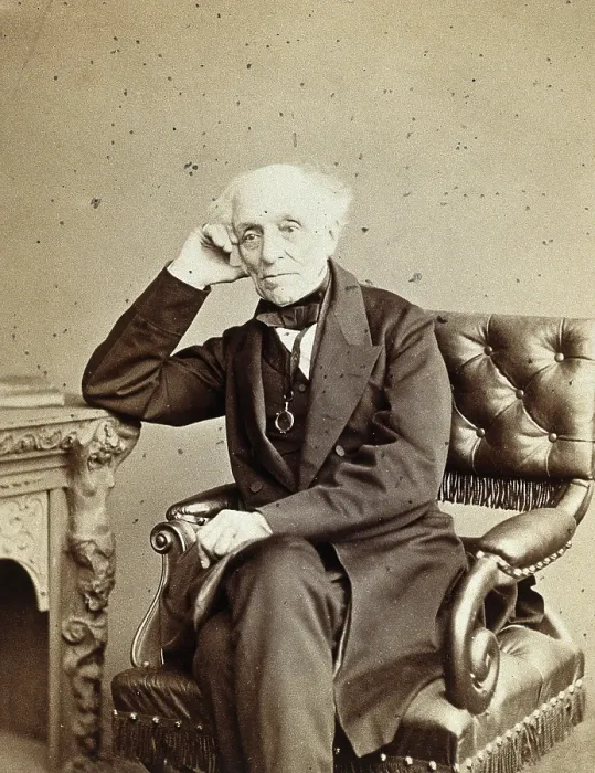 Framed Print : Sir Henry Holland, 1867. Creator: Ernest Edwards Framed Print : Sir Henry Holland, 1867. Creator: Ernest Edwards