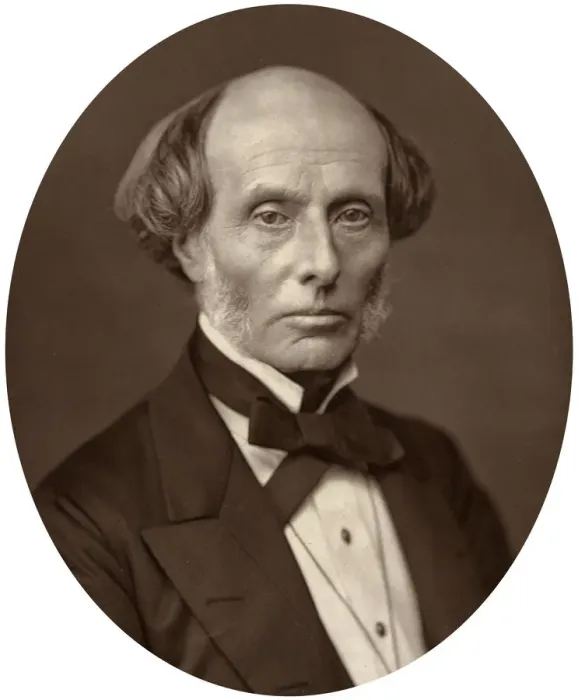 Framed Print : Sir Henry Manisty, judge of the High Court of Justice, 1880. Artist: Lock & Whitfield