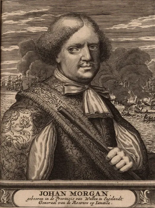 Framed Print : Sir Henry Morgan, 1678. Creator: Anonymous Framed Print : Sir Henry Morgan, 1678. Creator: Anonymous