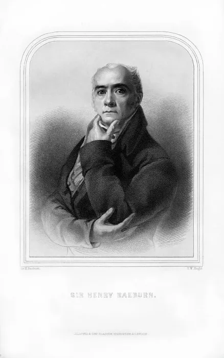 Framed Print : Sir Henry Raeburn, Scottish portrait painter, (1870). Artist: TW Knight Framed Print : Sir Henry Raeburn, Scottish portrait painter, (1870). Artist: TW Knight