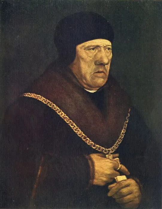 Framed Print : Sir Henry Wyatt, c1537, (1909). Artist: Hans Holbein the Younger Framed Print : Sir Henry Wyatt, c1537, (1909). Artist: Hans Holbein the Younger