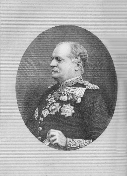 Framed Print : Sir Herbert Macpherson, c1882 Framed Print : Sir Herbert Macpherson, c1882