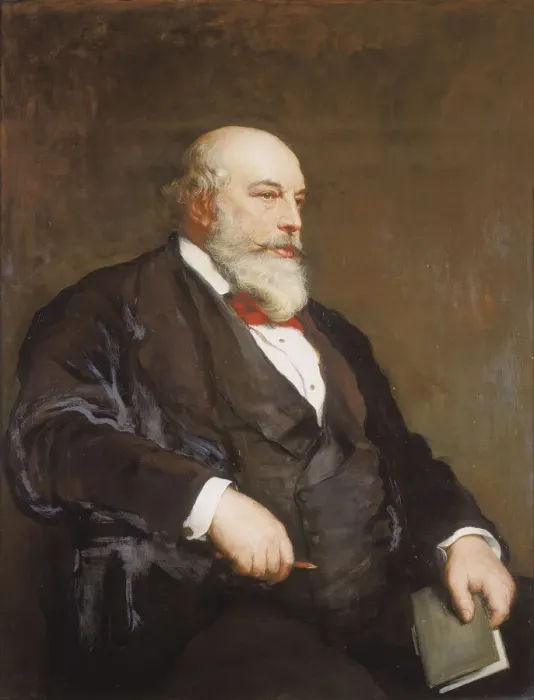 Framed Print : Sir Horace Jones, 1886. Artist: Walter William Ouless Framed Print : Sir Horace Jones, 1886. Artist: Walter William Ouless