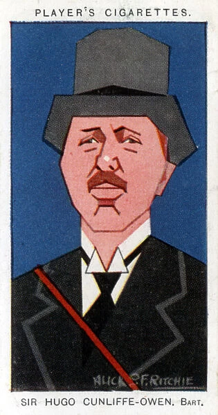 Sir Hugo Cunliffe-Owen, British businessman, 1926. Artist: Alick P F Ritchie